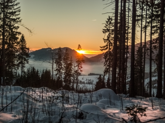 Keď je slnko najnižšie.......