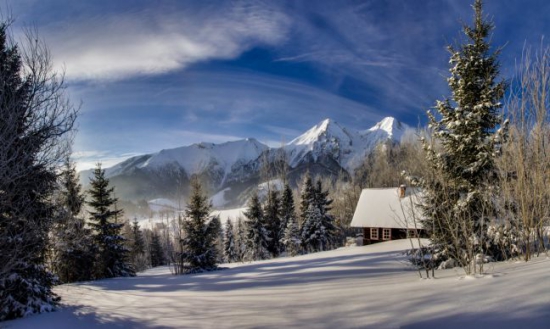 Z výhľadom na Tatry