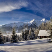 Z výhľadom na Tatry