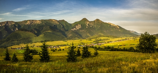 Leto nad dedinou