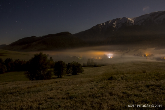 Večer nad Ždiarom
