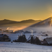 Východ do mrazivého rána