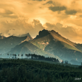 Široká v podvečernom svetle