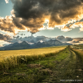 podvečer pod Tatrami