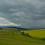 Búrka nad horami...