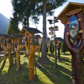 Vtáčia záhrada Miroslava Sanigu v Lipt.Revúcach