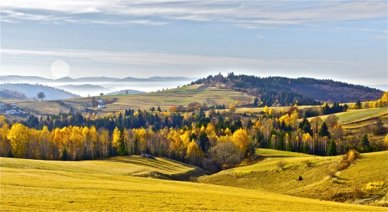 Zlatá jeseň na podpoľaní..