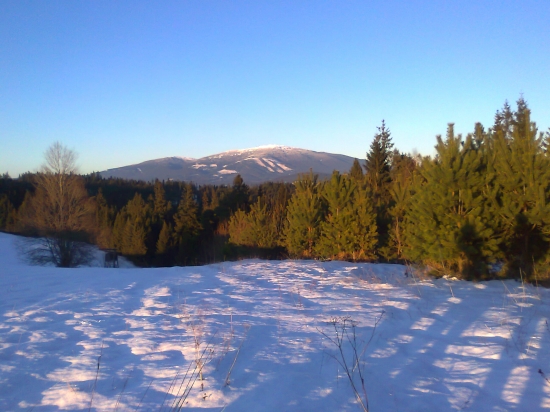 Výhlaď na Babiu horu v zime :)