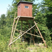 Zateplený posed Jeseníky