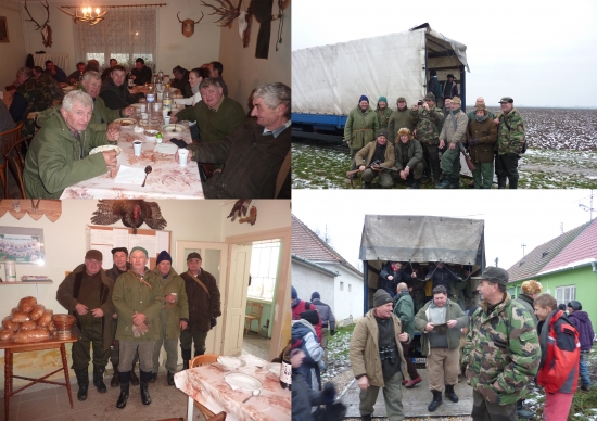 Odchyt zajacov PZ Čierny Brod za účasti PZ Čeladice