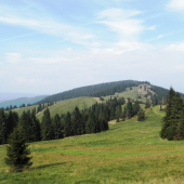 Pod Čiernou horou - pohľad smerom na Repisko