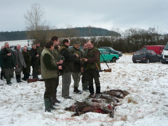 Když jsem se trefil na naháňce.