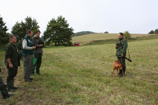 Verdik na polní práci na Mistrovství Šumavy