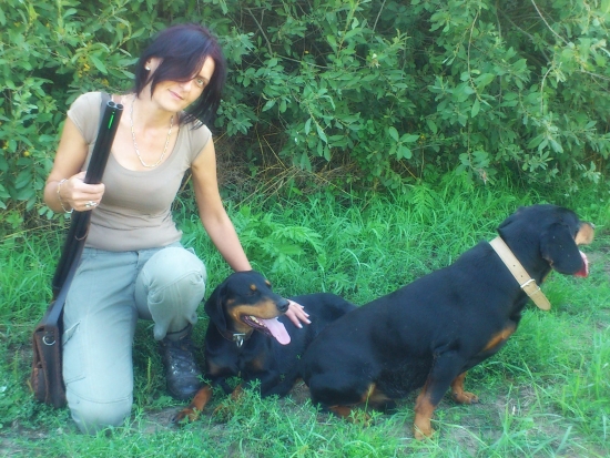 Dita z Prosného a Blesk spod Vysokej 12r. kopov fešák je to