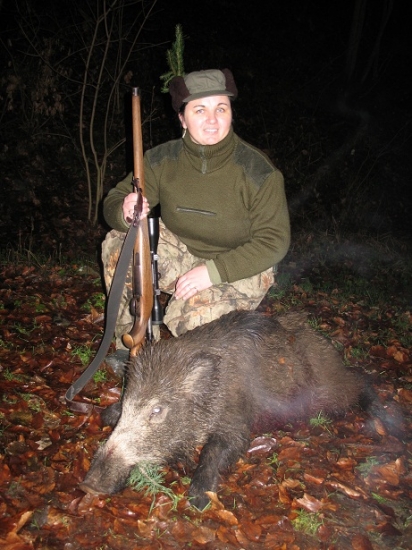 Sobotňajší diviačik pri krásnom splne