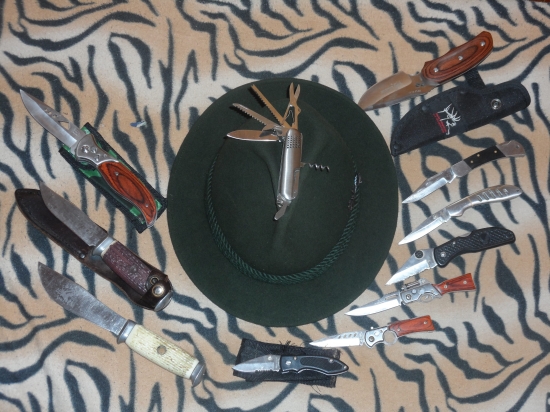 Moja zbieka nožov..