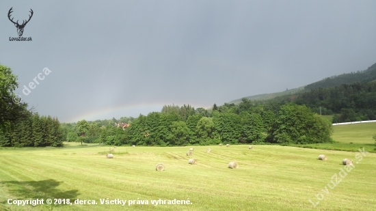 Duha nad Bordovicemi