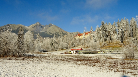 Dnes rano, krásne počasie v Tatrách