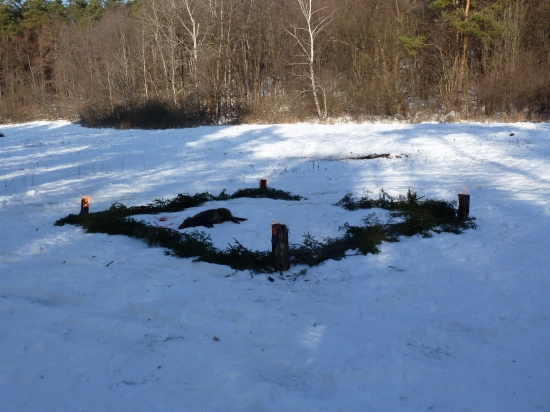 Posledna spolocna polovacka v roku 2012