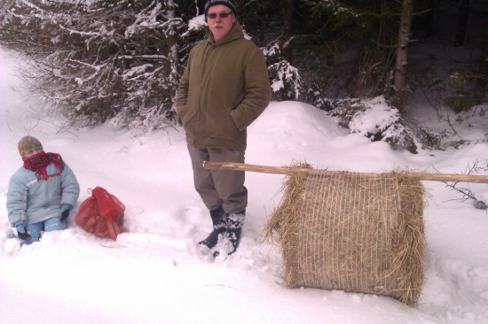 dnešne prikrmovanie zo synom a starkym