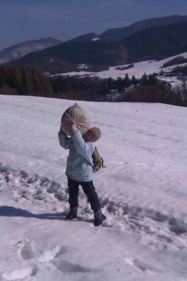 prikrmovanie zo synom