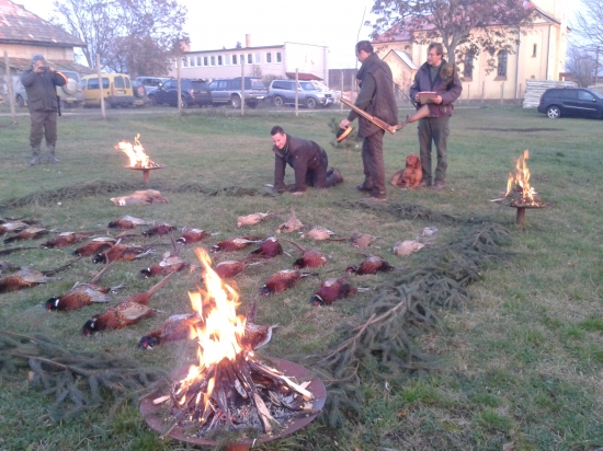 pasovanie za lovca bažantej zveri