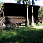 Osirela  a vykradnuta chata S.L.Malacky