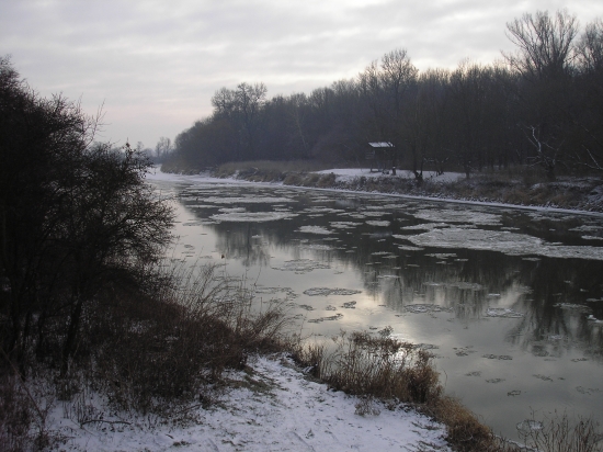 Morava v zime