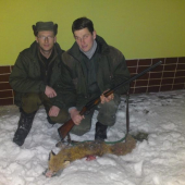 na 300m a 2,5km dohladávka so psíkom