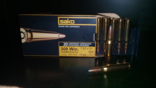.308WIN Sako Hammerhead 13g