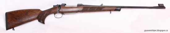Přestavba CZ 550 sinthetic 8x57