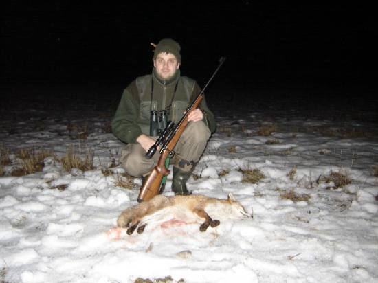 prvy ulovok a zaroven prva liska :)