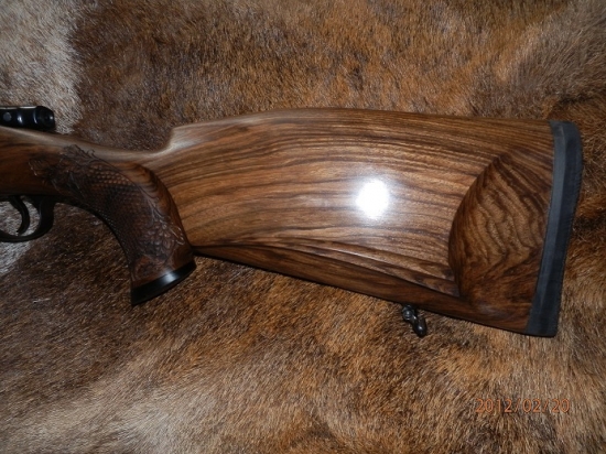 výroba pažby na CZ 550