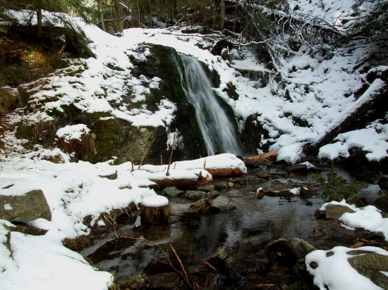 Vodopád pod Orlovou