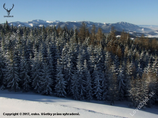 Pohľad na Nízke Tatry