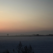zapadá slunééčko za vysokou .....