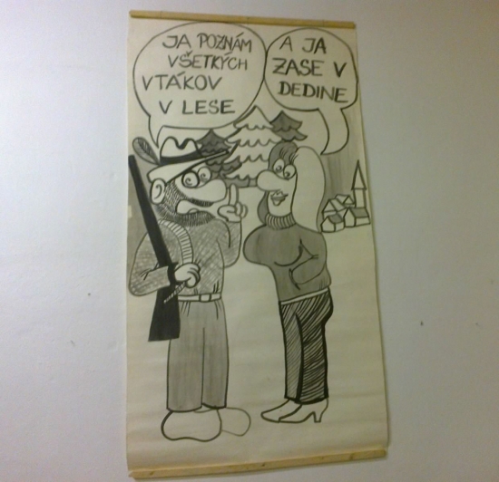 Súčasť výzdoby nášho plesu