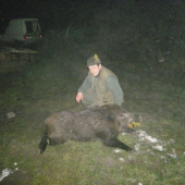 Ked ide karta,další čierny brat kukuriciak 128 kg.