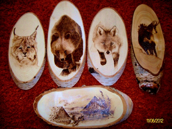 vypaľované obrazky