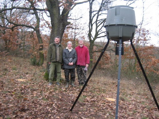 Nové dávkovače dnes osadené