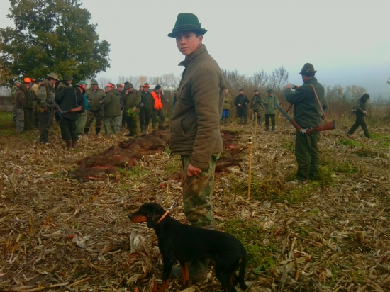 Ja s Filou na vyrade