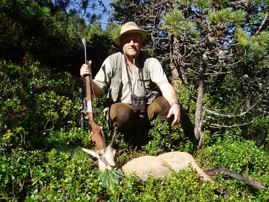 Kamzík z Zillertalu