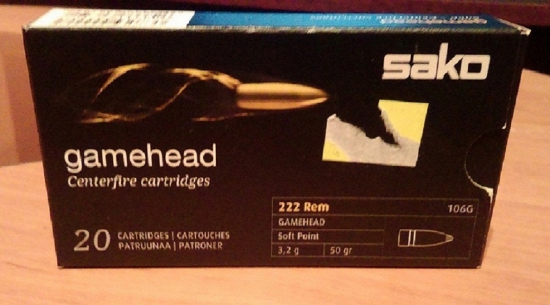 Sako 222 rem Gamehead