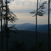 Slánské vrchy.