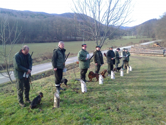 Skúšky  ďuričov PZ Chocholná