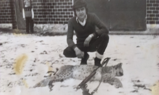 strieborná rysica môjho otca