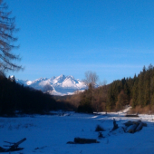 pohľad na Tatry