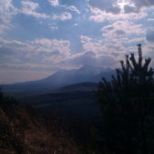pohľad na Tatry