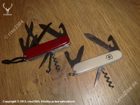 starý a nový victorinox