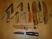 Moja zbierka československých nožov